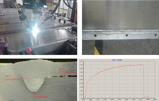 激光填絲熔焊，加速新能源汽車電池托盤制造